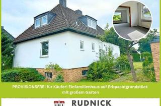 Einfamilienhaus kaufen in 30826 Garbsen, PROVISIONSFREI für Käufer! Einfamilienhaus auf Erbpachtgrundstück mit großem Garten