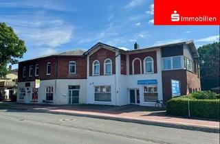 Haus kaufen in 24616 Brokstedt, Wohn-und Geschäftshaus mit 7 Garagen und Halle - Interessantes Anlageobjekt