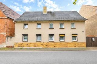 Einfamilienhaus kaufen in 04523 Pegau, Einfamilienhaus mit Ausbaupotenzial, Nebengelasse & Garage in Wiederau - Pegau/ Zwenkau zu verkaufen