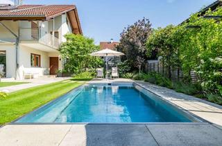 Haus kaufen in 83052 Bruckmühl, Gartenidyll mit Pool:Stilvoll modernisiertes Domizil mit hochwertiger Ausstattung in ruhiger Lage