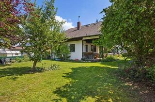 Haus kaufen in 86415 Mering, Zweifamilienhaus mit Garten und Kamin – Erdgeschosswohnung in Mering