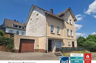 Haus kaufen in 57555 Mudersbach, Solides Ein-/ bis Zweifamilienhaus mit großem Gartengrundstück in Mudersbach!