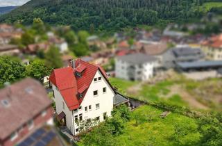 Villa kaufen in 75323 Bad Wildbad, Schwarzwaldtraum: Villa mit Selbstversorgergarten für WG und Mehrgenerationen -gegen Gebot
