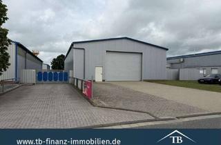 Gewerbeimmobilie mieten in 26529 Upgant-Schott, Vielseitig nutzbare, isolierte Gewerbehalle mit zwei großen Sektionaltoren in TOP-Lage!
