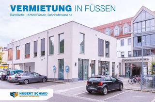 Büro zu mieten in Bahnhofstraße 12, 87629 Füssen, Attraktive Büro/Praxisfläche im Zentrum von Füssen
