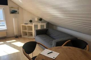 Immobilie mieten in Tannenweg 24/1, 71069 Sindelfingen, Vollmöblierte und ausgestattete 1-Zimmer-Dachgeschosswohnung in Sindelfingen