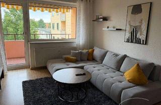 Immobilie mieten in 38106 Braunschweig, 2 Zi.-Wohnung, möbliert, 4. OG, mit Loggia.