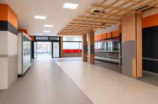Gewerbeimmobilie kaufen in Yorckstraße 25, 76185 Weststadt, Ehemaliger Supermarkt mit Lager, Kühlräumen und Lastenaufzug in Karlsruhe-Weststadt