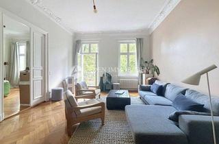 Wohnung mieten in Rönnestraße, 14057 Berlin, Exklusive 5-Zimmer-Altbauwohnung mit 3 Balkonen und hochwertiger Designmöblierung in Charlottenburg
