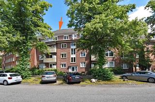 Wohnung kaufen in Johann-Meyer-Straße 39, 21031 Lohbrügge, Adlerhorst mit Balkonterrasse: Zentral gelegene 3,5-Zimmer Wohnung mit großem Entfaltungspotential