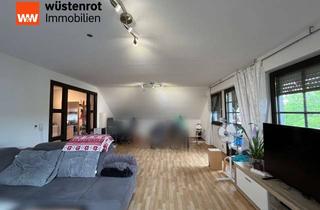 Wohnung kaufen in 64859 Eppertshausen, Modernisierte Dachgeschosswohnung mit Balkon, Stellplatz und Fußbodenheizung