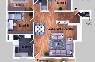 Wohnung kaufen in 74385 Pleidelsheim, 94 m² EG-Whg., Terrasse, TG, Pleidelsheim - ruhig und geräumig -