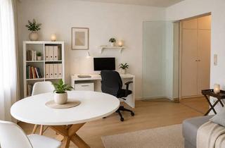 Wohnung kaufen in 61231 Bad Nauheim, Vermietete, komplett renovierte 2-Zimmer-Wohnung mit Balkongenehmigung in Bad Nauheim