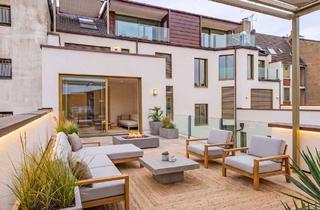 Wohnung mieten in 40213 Carlstadt, Repräsentative, hochwertige 3 Zimmer-Wohnung mit großer Dachterrasse im Herzen Düsseldorfs.