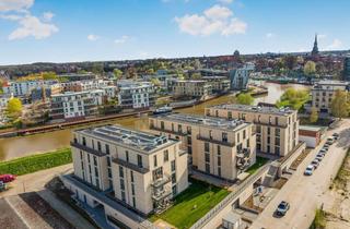 Wohnung mieten in Harschenflether Weg, 21682 Stade, Maritimes Wohnen am Stader Hafen: Schöne 3-Zimmer-Neubauwohnung zu vermieten - Erstbezug!