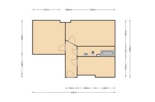 Wohnung mieten in Streitstraße 54, 13587 Spandau, 2-Zimmer-Wohnung mit Balkon in Berlin-Spandau