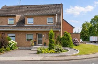 Doppelhaushälfte kaufen in 41352 Korschenbroich, Gepflegte Doppelhaushälfte mit Büro, Materiallager und Garage