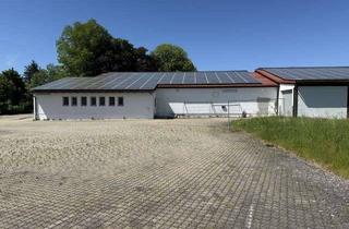 Gewerbeimmobilie kaufen in 91281 Kirchenthumbach, Investieren mit Potenzial: Gewerbehalle, PV-Anlagen und große Freiflächen auf Erbpachtgrundstück