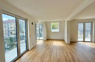 Penthouse kaufen in 07743 Jena, Loftflair über den Dächern-Erstbezug mit drei Terrassen und traumhaften Ausblick