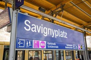 Wohnung kaufen in Savignyplatz, 10629 Charlottenburg, Gepflegte und helle 3-Zimmer-Altbauwohnung im ruhigen Seitenflügel, Bestlage am Savignyplatz