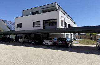 Wohnung mieten in 91717 Wassertrüdingen, Moderne, barrierefreie 2-Zimmer-Neubauwohnung mit Einbauküche, Terrasse & Carport – Erstbezug 2024