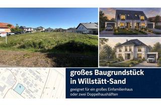 Grundstück zu kaufen in 77731 Willstätt, Großzügiges Baugrundstück in Willstätt-Sand – in ruhiger Feldrandlage (Grundstücksteilung möglich)