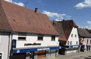 Gewerbeimmobilie kaufen in 76327 Pfinztal, Hier ist vieles möglich - Wohn- und Geschäftshaus im Ortszentrum von Pfinztal-Söllingen