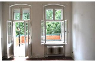 Wohnung kaufen in Ostpreußendamm 151, 12207 Lichterfelde, Ruheoase mit Grünblick, ruhige 3-Zimmer Jugendstil-Altbauwohnung mit großem Gartenbalkon