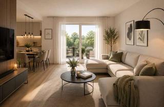 Wohnung kaufen in 53757 Sankt Augustin, Hangelar Living: 3 Zimmer Balkonwohnung für junge Familien - Neubau