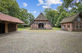 Haus kaufen in 27383 Scheeßel, Denkmalgeschütztes, traumhaft restauriertes Fachwerk-Reetdachhaus