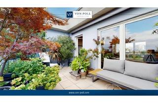 Wohnung kaufen in 60486 Frankfurt, Attraktive Drei-Zimmer-Wohnung mit zwei Dachterrassen und einem Stellplatz in direkter Parklage