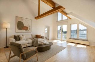 Wohnung kaufen in 60389 Seckbach, Hohe Decken, kleine WEG, neue Heizung - schöne Dachgeschosswohnung in Seckbach