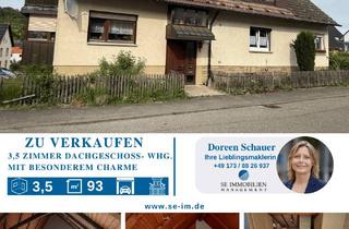 Wohnung kaufen in 75210 Keltern, 3,5 Zim. DG-Wohnung mit besonderem Charme zu verkaufen!