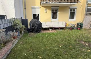 Wohnung mieten in 68259 Feudenheim, Lichtdurchflutete 2,5-Zimmer-Wohnung mit zwei Terrassen und zwei Gärten in ruhiger Lage von Mannheim
