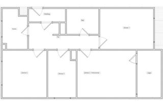 Wohnung mieten in Neuhof 10, 23858 Reinfeld, Erstbezug nach Sanierung - 4-Zi Wohnung mit Balkon