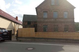 Einfamilienhaus kaufen in 07381 Wernburg, Renovierungsbedü Einfamilienhaus mit großem Gartengrundstück und Nebengelassund Wald in Wernburg