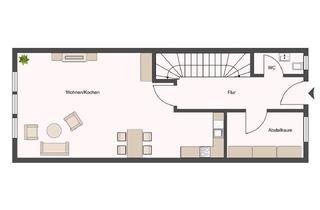 Wohnung mieten in 21709 Himmelpforten, Moderne 3-Zimmer-Maisonette | Terrasse + Dachterrasse | 88 m² | Himmelpforten