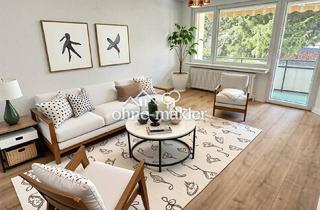 Wohnung mieten in 42107 Wuppertal, Nachmieter gesucht: Renovierte 3-Zimmer EG-Wohnung mit Balkon an der schönen Nordbahntrasse