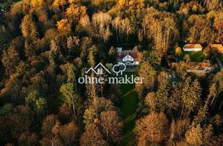 Haus kaufen in 17268 Boitzenburger Land, Seegut Blaue Blume - Herrenhaus, Wohnhaus & See in der Uckermark