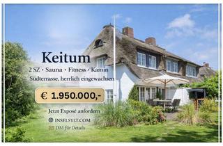 Haus kaufen in 25980 Sylt, Keitum-Lux. Endhaus mit Einzelhaus-Charakter im Privatweg