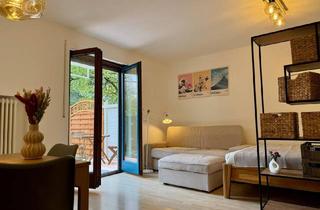 Wohnung mieten in 86159 Augsburg, 1-Zi.-Wohnung Univiertel Augsburg, TG-Stellplatz, Garten, möbliert, inkl. NK & Internet