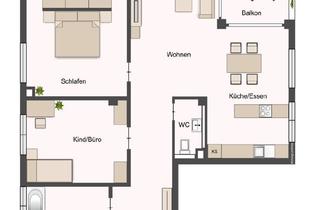 Wohnung kaufen in 79238 Ehrenkirchen, Stilvoll wohnen: Exklusive 3-Zimmer-Wohnung!