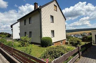 Einfamilienhaus kaufen in 95179 Geroldsgrün, Gepflegtes Einfamilienhaus mit grandiosem Frankenwaldblick | 176 m² Wfl./Nfl. | Garage & Gartenhütte