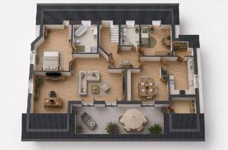 Wohnung kaufen in 97297 Waldbüttelbrunn, Waldbüttelbrunn - 4-Zimmer-Dachterrassenwohnung mit Fernblick in Waldbüttelbrunn