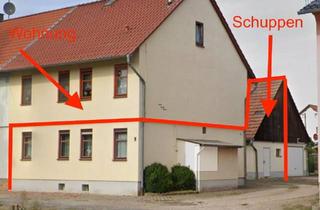 Wohnung kaufen in 99718 Greußen, Greußen - Gepflegte 4-Zimmer-Eigentumswohnung - Garten, Garage, Stellplatz