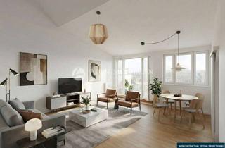 Wohnung kaufen in Trützschlerstraße 14, 12487 Johannisthal (Treptow), 2021 gebaut - Dachgeschoss-Apartment inmitten der Natur: 2,5 Zi., Südterrasse und EBK!