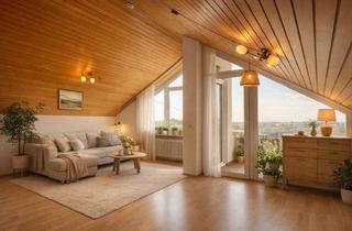 Wohnung kaufen in 88427 Bad Schussenried, Bezugsfreie 3 Zimmer Dachgeschosswohnung in in idyllischer Umgebung in Bad Schussenried