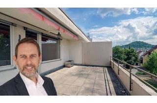 Penthouse kaufen in 72762 Reutlingen, Helle 2-Zimmer-Wohnung mit großer Sonnen-Terrasse und Penthouse-Feeling