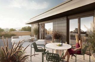 Wohnung kaufen in 74321 Bietigheim-Bissingen, Ihr Logenplatz | 4-Zi.-Wohnung mit großer Dachterrasse auf dem Aurain-Carré