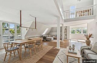 Wohnung kaufen in 22607 Groß Flottbek, Exklusives Wohnen über zwei Ebenen - Außergewöhnliche Maisonette-Wohnung mit Dachterrasse